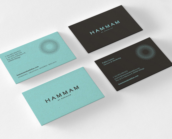 Branding: HAMMAM AL ÁNDALUS - Business Card