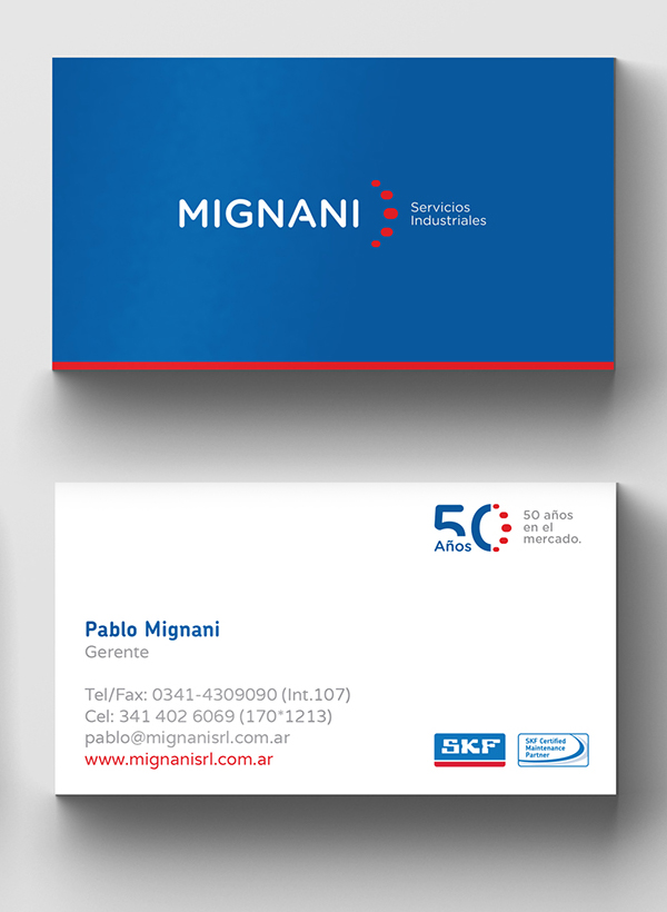 Branding: MIGNANI S.R.L. - Business Card