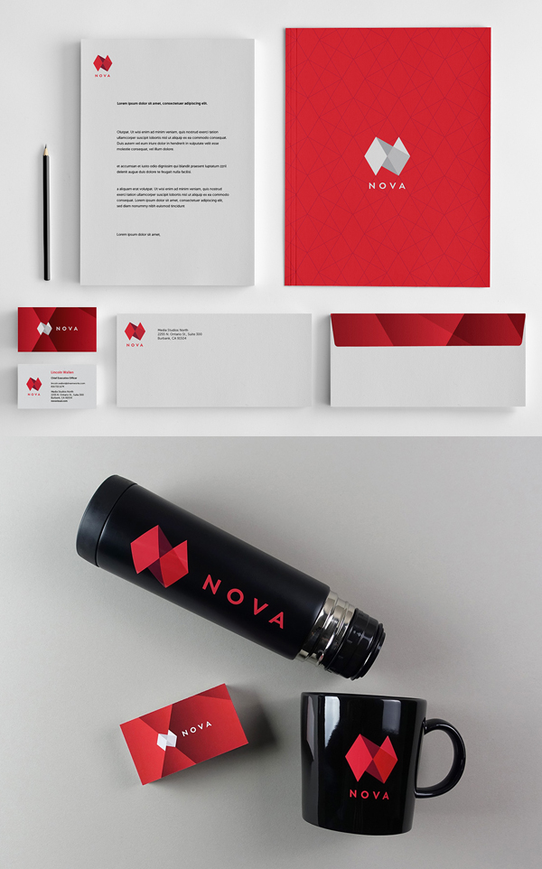 Branding: NOVA - Stationary Items