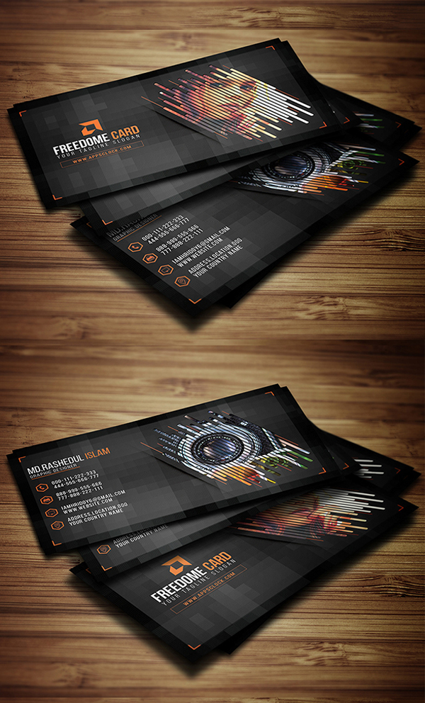 Photography Business Card Design