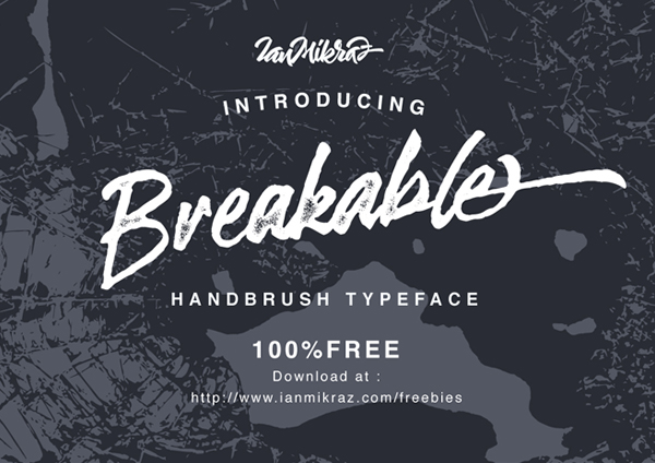 Breakable Free Font