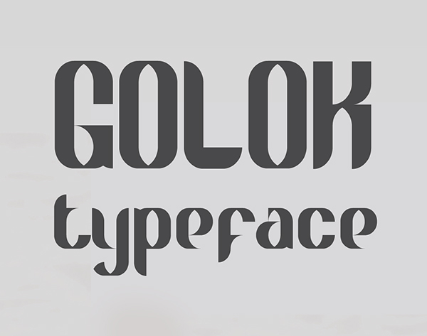 Golok Free Font