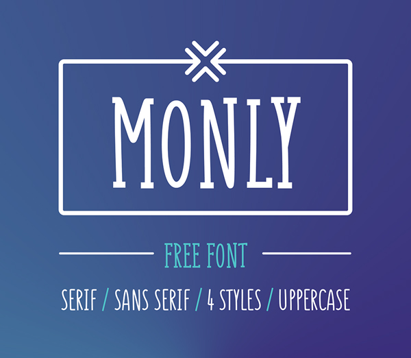 Monly Free Font
