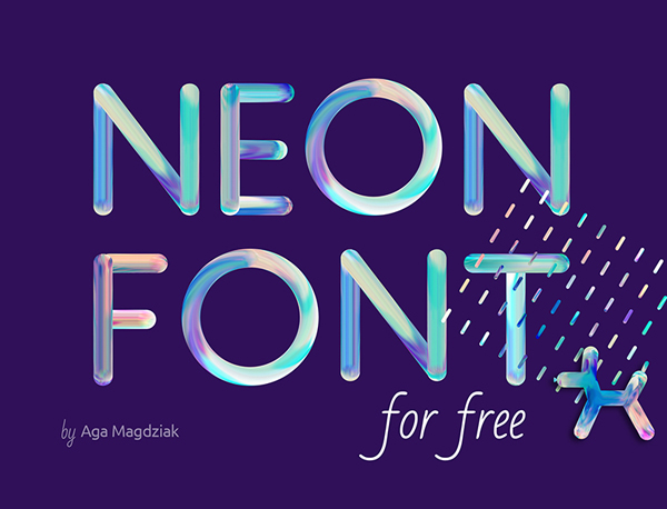 Neon Free Font