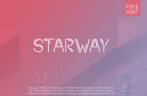 Starway Free Font