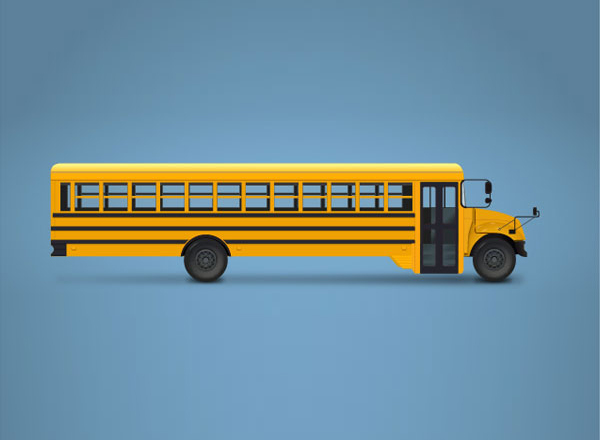 How to Create a School Bus Illustration in Adobe Illustrator