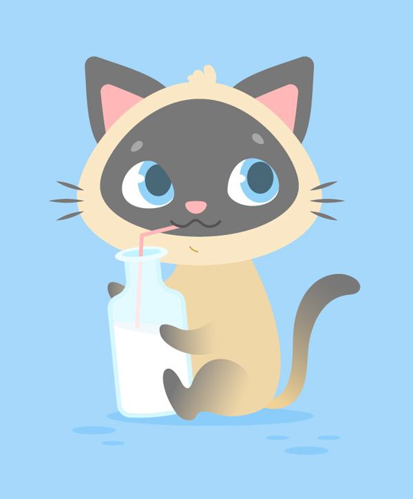 How to Create a Cute Cartoon Kitten in Adobe Illustrator