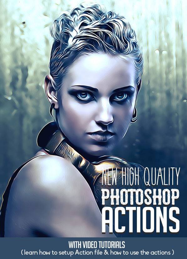 New High Quality Photoshop Actions for Photographers & Designers