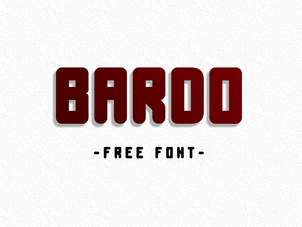 Bardo free font