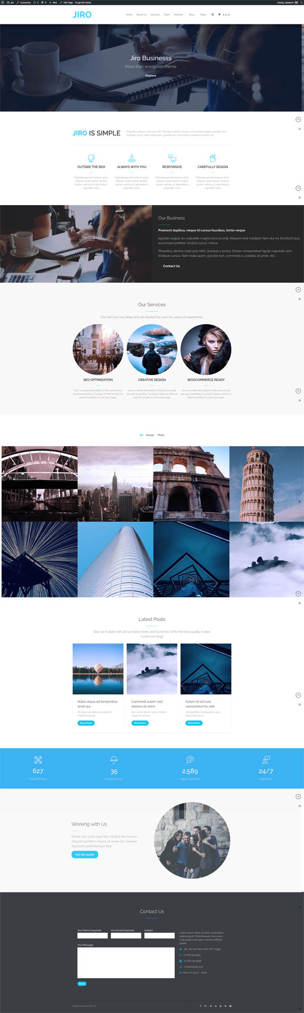 JIRO | MultiPurpose Business WordPress Theme