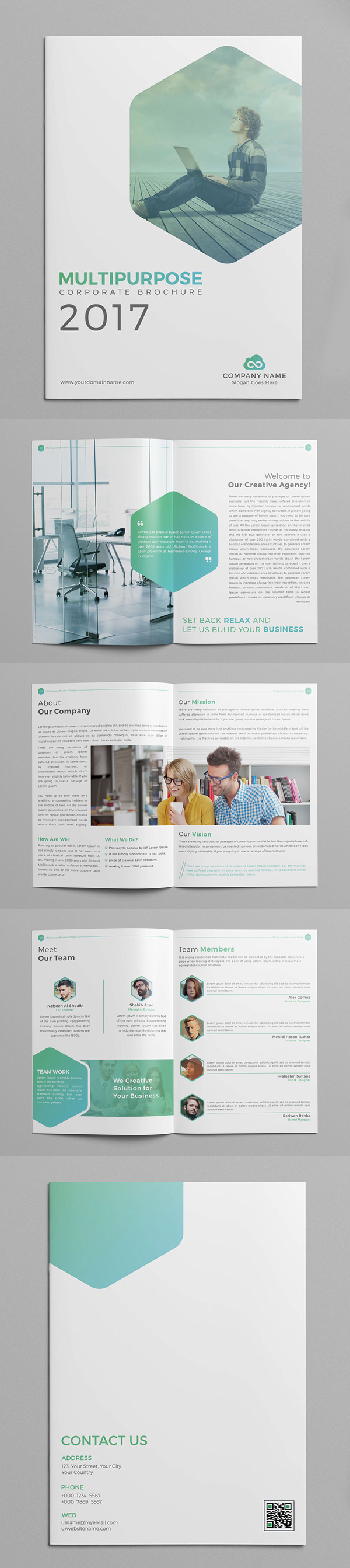 Multipurpose Company Profile Brochure Template