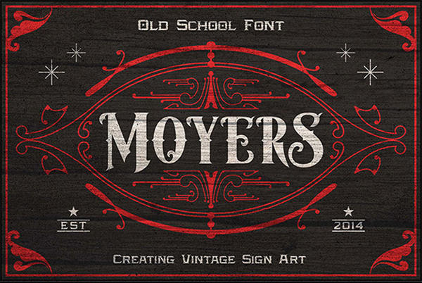 Moyers Typeface