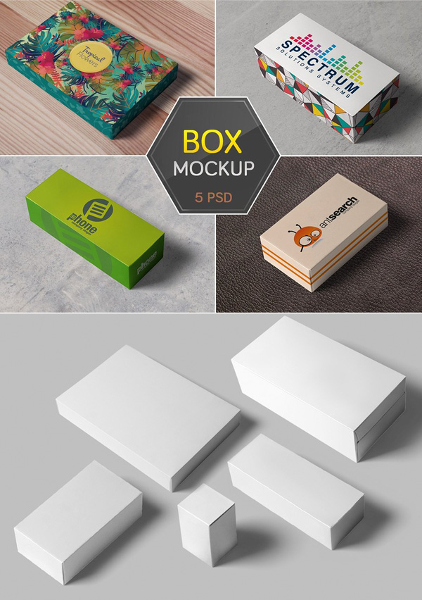 Box / Packaging Mockups