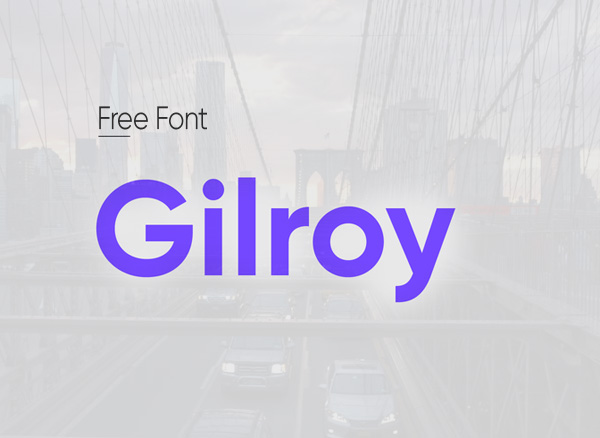 Gilroy Free Font Download