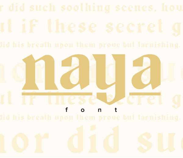 Naya Free Font Download