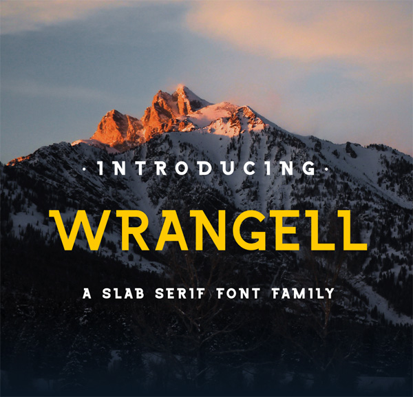 Wrangell Free Font Download