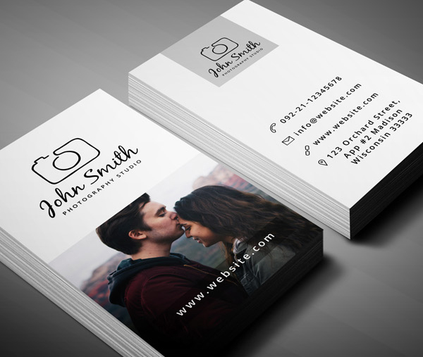 26 Modern Free Business Cards PSD Templates - 1
