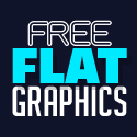 Post thumbnail of 35 Free Flat Graphics and Web Elements for Designers