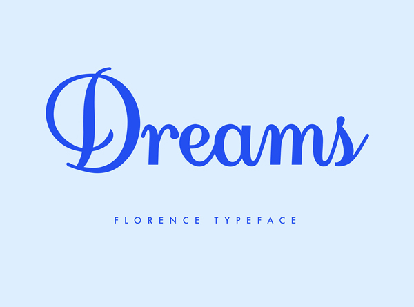 Florence Script Free Font