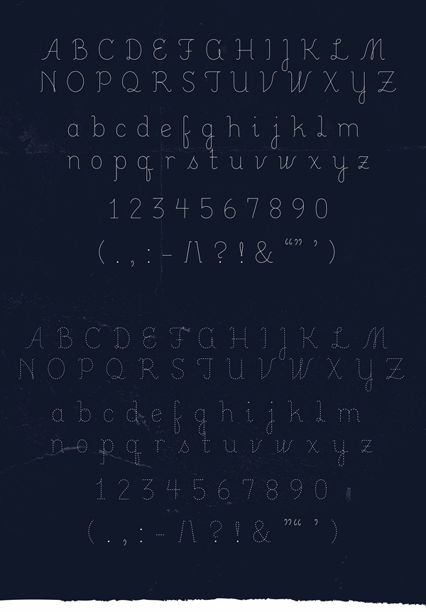 Lucinda Font Letters