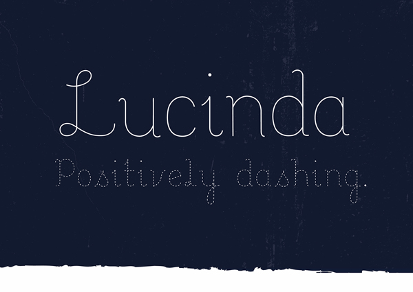 Lucinda Free Font