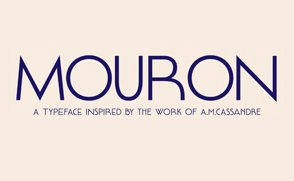Mouron Free Font