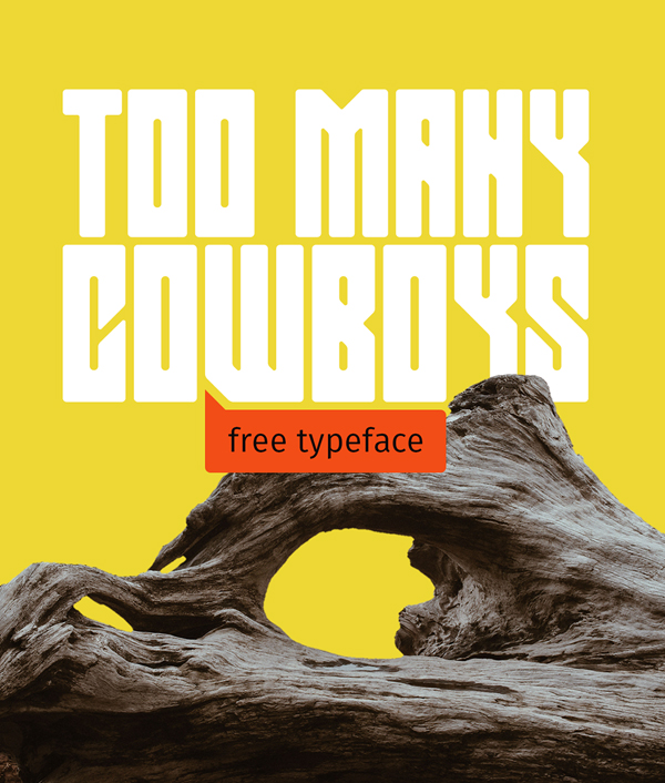 Too Many Cowboys Free Font