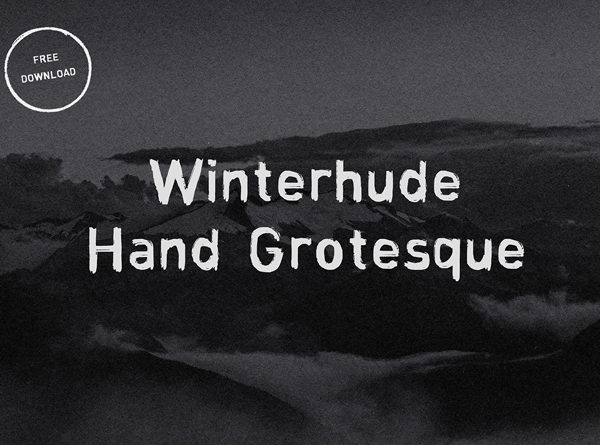 Winterhude Hand Grotesque Free Font
