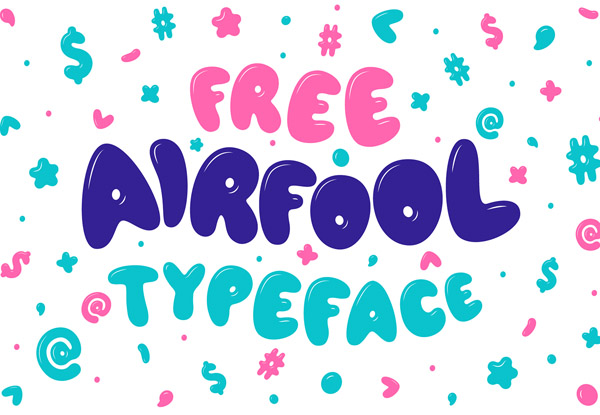 Airfool Free Font
