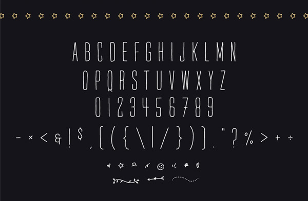 Mr. Quincy Free Font Letters