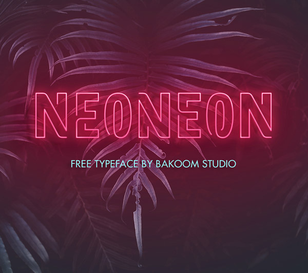 Neoneon Free Font