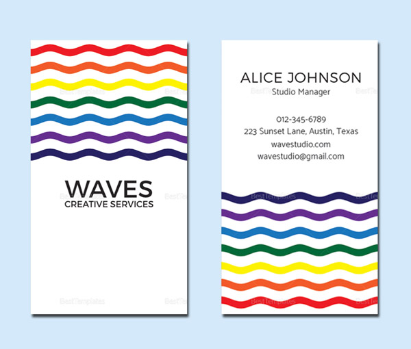 Simple Creative Business Card Template