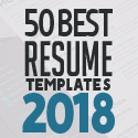 Post thumbnail of 50 Best Resume Templates For 2018