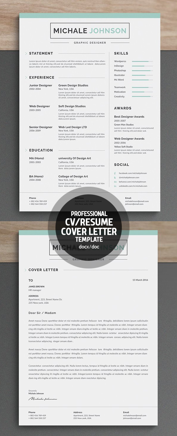 50 Best Resume Templates For 2018 - 17