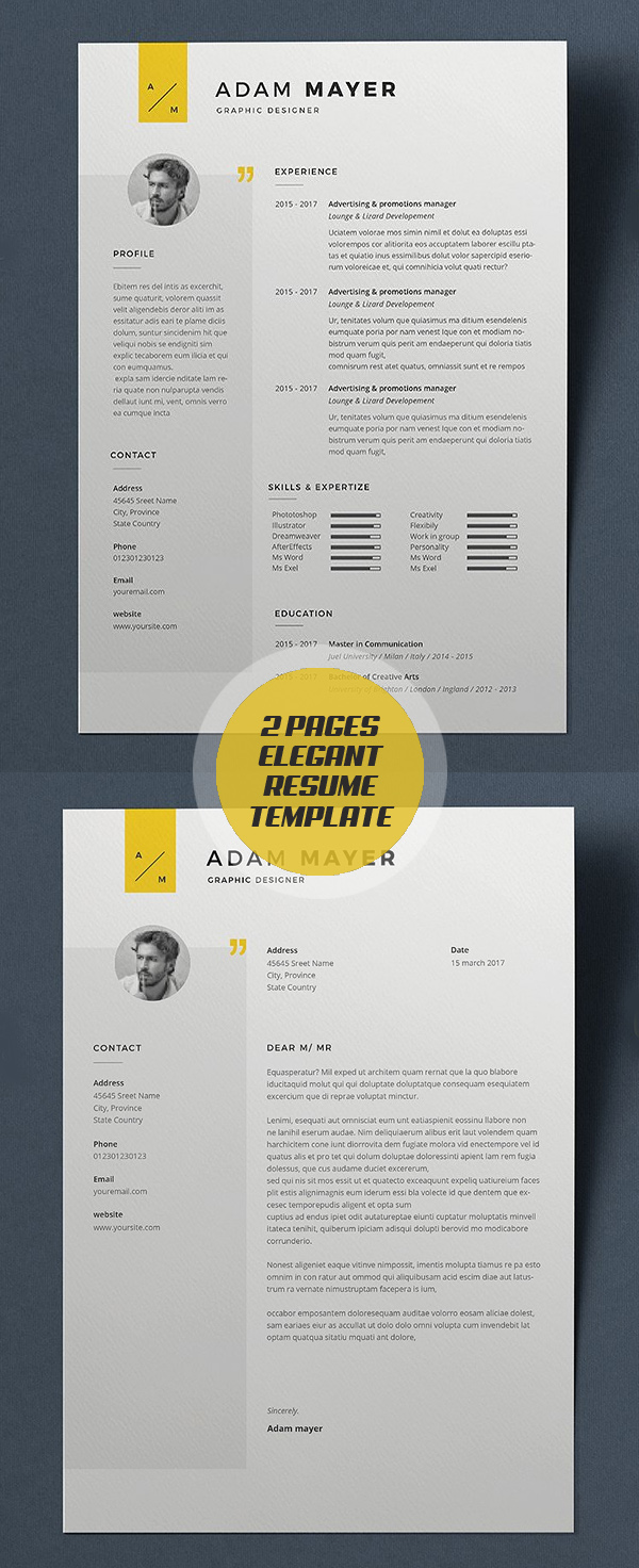 50 Best Resume Templates For 2018 - 3