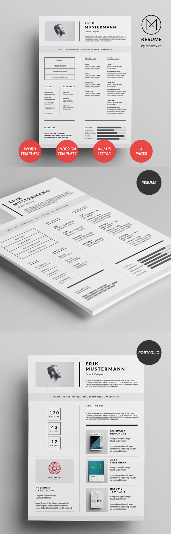 50 Best Resume Templates For 2018 - 32