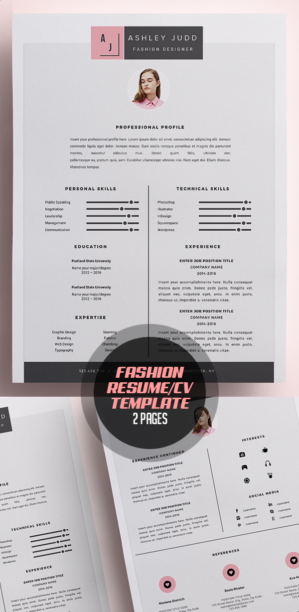 50 Best Resume Templates For 2018 - 41