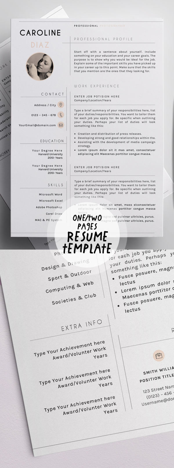 50 Best Resume Templates For 2018 - 43