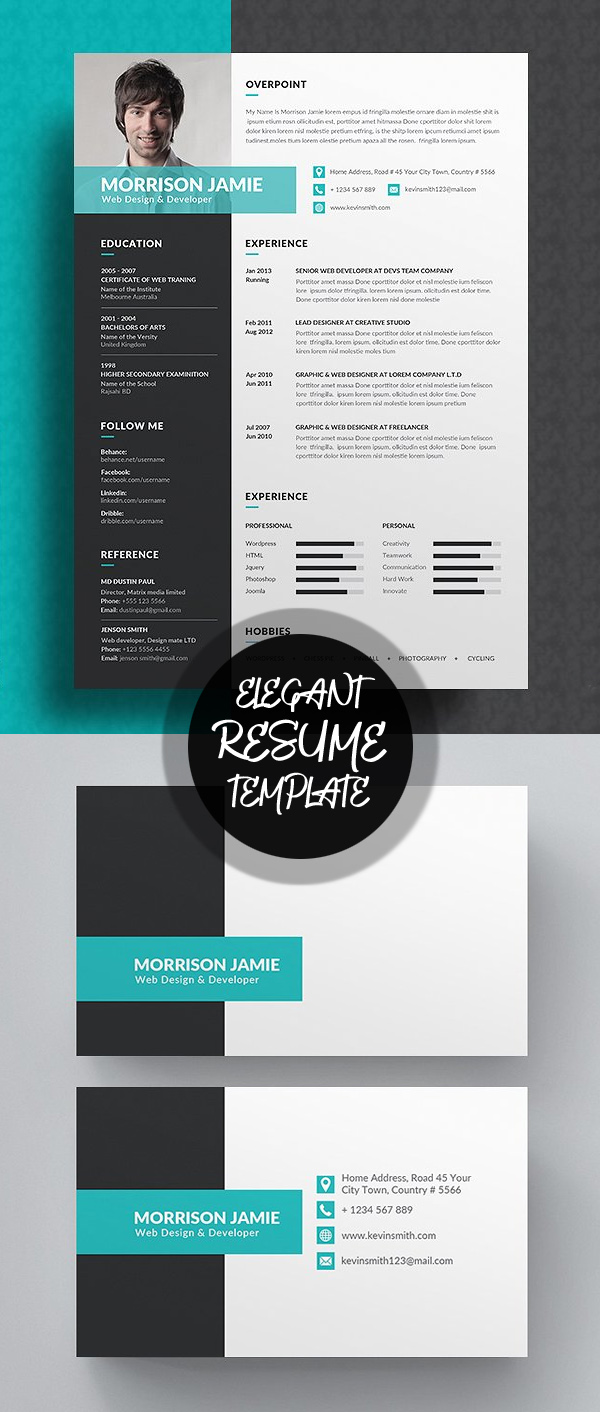 50 Best Resume Templates For 2018 - 8