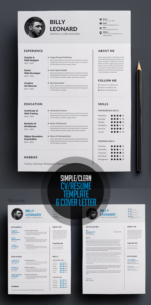 50 Best Resume Templates For 2018 - 9