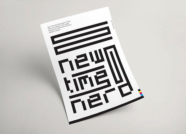 New Time Nerd Free Font