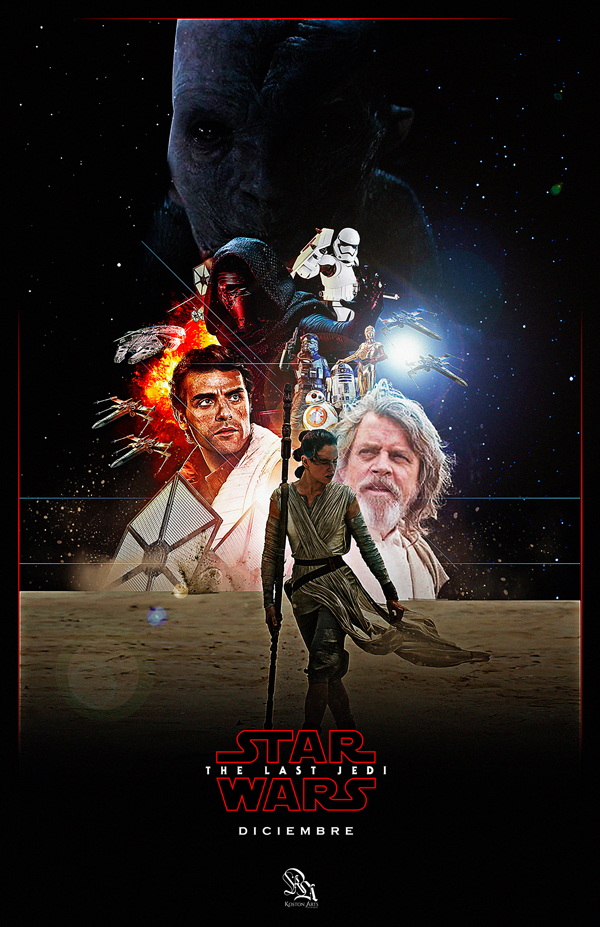 Amazing Illustration of Star Wars: The Last Jedi 16