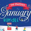 Post thumbnail of The Massive January Bundle (83 Fonts & 1800+ Handcrafted Graphics)