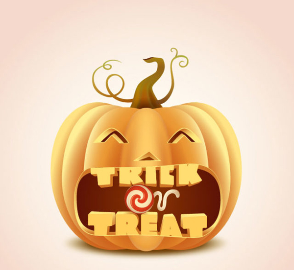 How to Draw A Trick or Treat Pumpkin in Illustrator