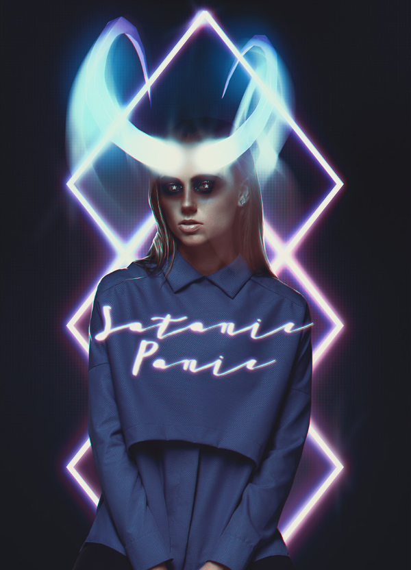 How to Create an 80s Neon Horns Photo Manipulation in Adobe Photoshop