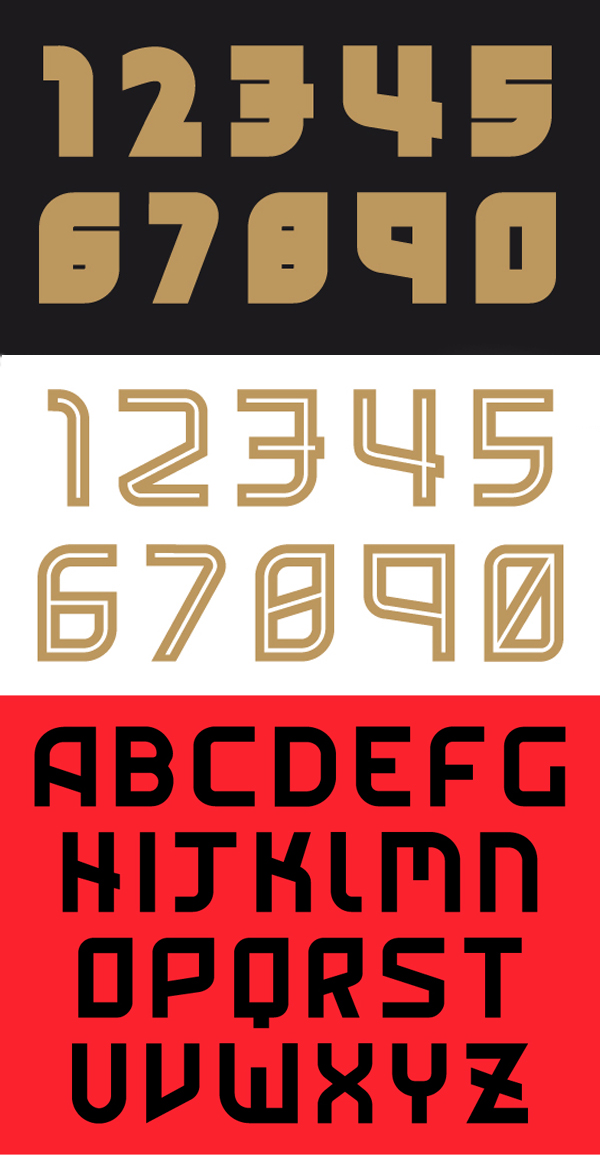 Eindhoven Free Font Letters