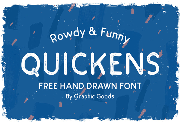 Quickens Free Font (Regular & Rough)