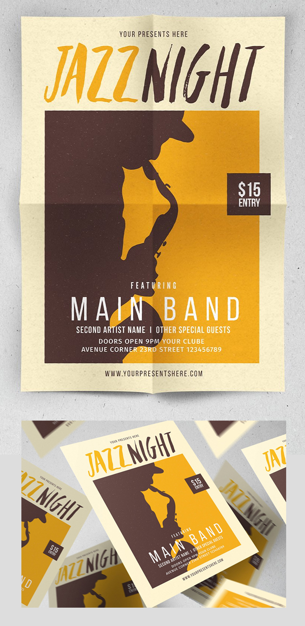 Jazz Night flyer
