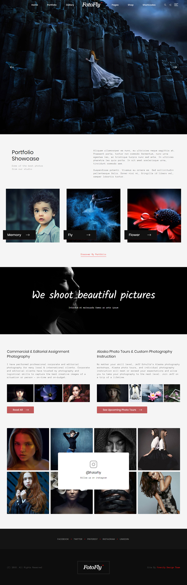 Fotofly - Photography WordPress Theme