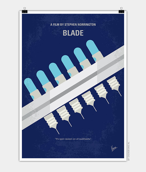 Blade Minimal Movie Posters - 12